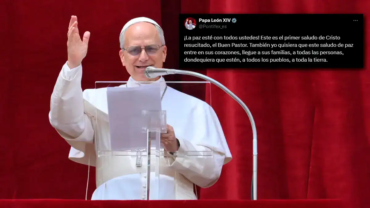 Papa Francisco en audiencia papal, saludando con mensaje de paz, en un entorno de red y redacción, promoviendo valores cristianos en la comunidad católica de Loreto Noticias.