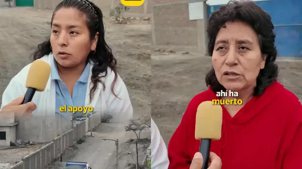 Mejora de energía en Loreto, mujeres expresando apoyo y tristeza tras tragedia.